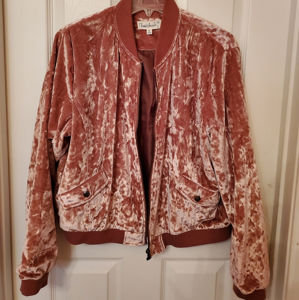 Crushed Velvet Jacket